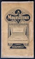 1908 A Magas-Tátra turistatérképe, kiadja a M. Kir. Földművelésügyi Miniszter, rajzolta: Schubert Ig...