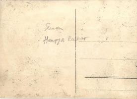 1918 Szepsi, Abaújszepsi, Moldava nad Bodvou; Hangya Szövetkezet raktára, katonák sorozása / Coopera...