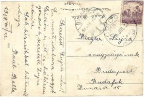 1918 Csicsó, Cicov; Gróf Kálnoky kastély / Schloss / Kastiel / castle (r)