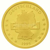 Németország 1995. Németország / Berlin ECU Au emlékérem (3,10g/0.585/20mm) T:PP Germany 1995. Deutschland / Berlin ECU Au commemorative medallion (3,10g/0.585/20mm) C:PP