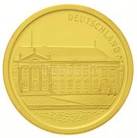 1996. Németország / Európa Au emlékérem (3,10g/0.585/20mm) T:PP 1996. Deutschland / Europa Au commemorative medallion (3,10g/0.585/20mm) C:PP