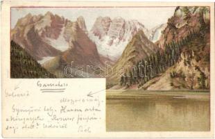 3 db régi kárpátaljai városképes lap: Rahó, Técső, Kőrösmező / 3 pre-1945 Transcarpathian town-view ...