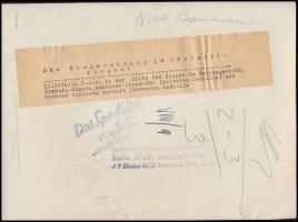 1936 Olimpiai játékok, a képen az aranyérmes Zombori Ödön birkózó, feliratozott német sajtófotó, 24×...