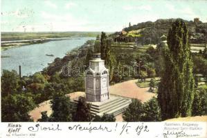 Kiev, Kyiv - 4 db régi ukrán városképes lap / 4 pre-1945 Ukrainian town-view postcards