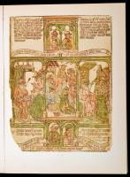 Biblia pauperum. Az Esztergomi Főszékesegyházi Könyvtár negyvenlapos blockbuch Biblia pauperuma. Bp....