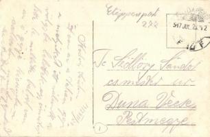 1917 Vadászgép melyet a bal oldali kis őrmesteri repülőgép lőtt le / WWI K.u.k. military, fighter ai...