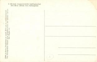A 33-asok megszámlálják a hadifoglyaikat. Aradi 33. gyalogezred rokkantalap segélylap / WWI K.u.k. m...