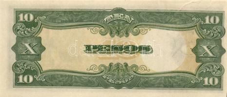 Fülöp szigetek/japán megszállás 1942-43. 10P 2klf évszámmal, 100P T:I,I-