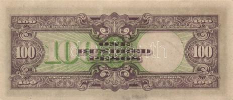 Fülöp szigetek/japán megszállás 1942-43. 10P 2klf évszámmal, 100P T:I,I-