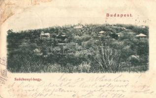 1899 Budapest XII. Széchenyi-hegy (felületi sérülés / surface damage)