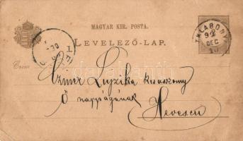 1890 (Vorläufer!) Ebeck, Obeckov (Mikszáthfalva, Szklabonya, Sklabiná); Czimer kúria (?). Saját kézz...