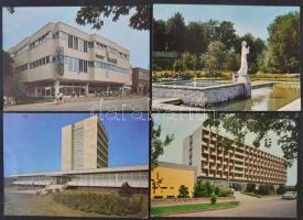 218 db MODERN magyar városképes lap / 218 modern Hungarian town-view postcards