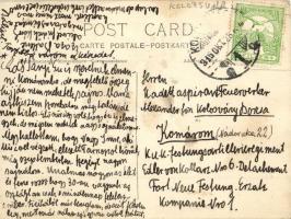 1915 Kolozsvár, Cluj; harctérre induló osztrák-magyar katonák / WWI Austro-Hungarian K.u.K. soldiers...