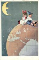 33 db RÉGI arcképes művészlap / 33 pre-1945 portrait art postcards