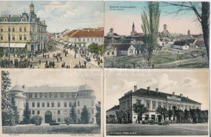 60 db főleg RÉGI magyar városképes lap / 60 mostly pre-1945 Hungarian town-view postcards