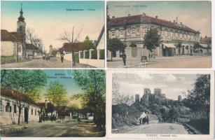 60 db főleg RÉGI magyar városképes lap / 60 mostly pre-1945 Hungarian town-view postcards