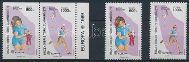 1989 Europa CEPT sor párokban, Europa CEPT Mi 249-250 A+C