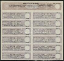 Budapest 1925. "Rimamurány-Salgó-Tarjáni Vasmű Részvény-Társaság" tíz részvénye egyenként ...