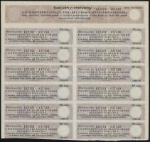 Budapest 1925. "Rimamurány-Salgó-Tarjáni Vasmű Részvény-Társaság" tíz részvénye egyenként ...