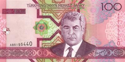 Türkmenisztán 1993. 1M, 5M + 2005. 50M, 100M, 500M T:I