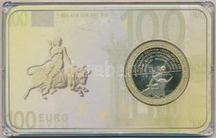 Észtország 2011. "Pénznem váltás" aranyozott fém emlékérem dísztokban T:PP
Estonia 2011. ...