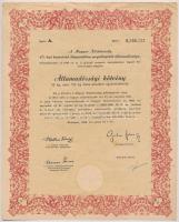 Budapest 1946. "A Magyar Köztársaság 4%-al kamatozó búzaértékben megállapított államadóssága&qu...
