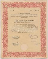 Budapest 1946. "A Magyar Köztársaság 4%-al kamatozó búzaértékben megállapított államadóssága&qu...