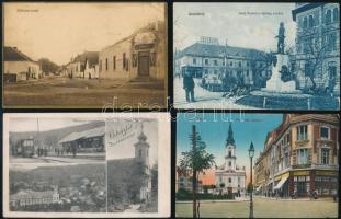 38 db főleg RÉGI magyar városképes lap / 38 mostly pre-1945 Hungarian town-view postcards