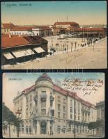 38 db főleg RÉGI magyar városképes lap / 38 mostly pre-1945 Hungarian town-view postcards
