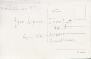 Győr-Sopron-Ebenfurt Vasút Ganz DSA motorvonata, sínautóbusz / Eisenbahntechnisches Bildarchiv Tyfo ...