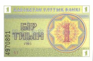 Kazahsztán 1993. 1ty, 2ty, 5ty, 10ty,  20ty, 1T T:I