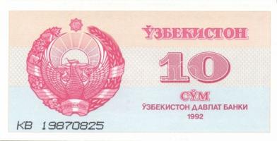 Üzbegisztán 1992(1993). 3S, 5S, 10S, 25S T:I