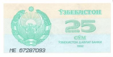 Üzbegisztán 1992(1993). 3S, 5S, 10S, 25S T:I
