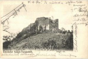 1905 Salgótarján, Salgó vár. Kiadja Boros R. 155. (EK)