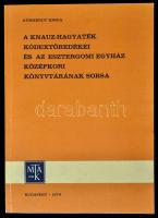 Körmendy Kinga: A Knauz hagyaték kódextöredékei és az esztergomi egyház középkori könyvtárának sorsa. Bp., 1979. MTAK