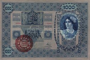 1902. 1000K piros "Magyarország" körbélyegzővel T:I