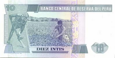 Peru 1985.6.21. 5000S + 1987.6.26. 10I, 50I, 100I, 500I + 1988.6.28. 1000I, 5000I T:I Összesen 7db b...