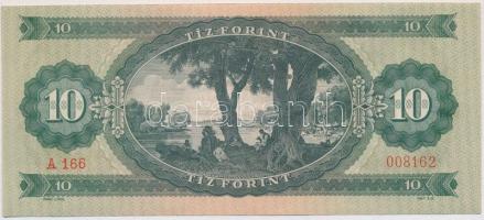1962. 10Ft nyomdai papírránc T:I