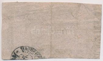 Miskolc 1860. 10kr "Miskolcz városa pénztári utalványa" T:III