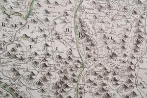 Bosznia és Hercegovina térképe ,,Das Koenigreich Bosnien und die Herzegovina (Rama)"  Wien, 178...