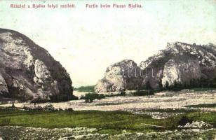 Tátra, Tatry; Részlet a Bjalka folyó mellett. Cattarino S. utóda Földes Samu kiadása / Partie beim Flusse Bjalka / Bialka River (fl)