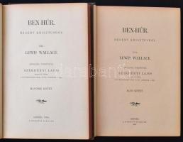 Wallace, Lewis: Ben-Húr I-II.
Szeged, 1894, A fordító kiadása (Bába Sándor Könyvnyomdája), 1 t. (sz...