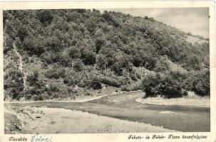 Volóc, Volovec, Volovets;Tiszaköz, Fekete- és Fehér-Tisza összefolyása / confulence of the Tisza rivers