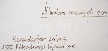 cca 1990 Menesdorfer Lajos (1941-2005) budapesti fotóművész hagyatékából, feliratozott, vintage fény...