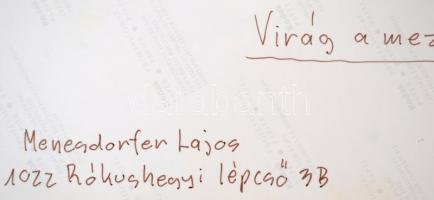 cca 1991 Menesdorfer Lajos (1941-2005) budapesti fotóművész hagyatékából, feliratozott, vintage fény...
