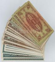 Vegyes 30db-os pengő bankjegy tétel T:III,III-