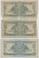 1944. 10-100P "A Vöröshadsereg Parancsnoksága" (8x) T:III,III-