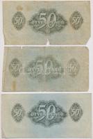 1944. 10-100P "A Vöröshadsereg Parancsnoksága" (8x) T:III,III-