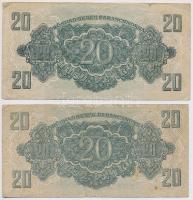 1944. 10-100P "A Vöröshadsereg Parancsnoksága" (8x) T:III,III-