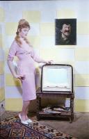 cca 1965 Televíziós készülék professzionális reklámja, Kotnyek Antal (1921-1990) budapesti fotóripor...